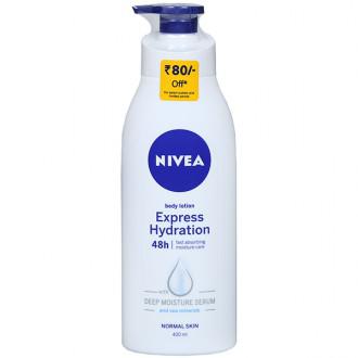 Buy Nivea Express Hydration Normal Skin Body Lotion with Deep Moisture ...