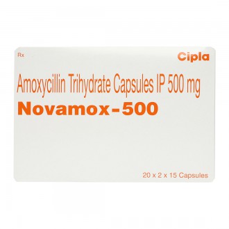 Buy Novamox 500 mg Capsule (15 Cap) Online at Best price in India ...