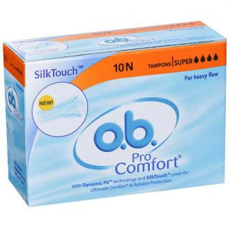 Buy O B Pro Comfort Super Tampons Pack Of 10 Online At Best Price In ...