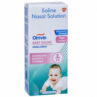 Buy Otrivin Baby Saline Nasal Spray 10 ml Online at Best price in India ...