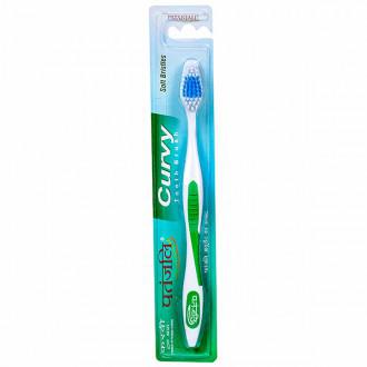 Buy Patanjali Curvy Soft Bristles Toothbrush Online at Best price in ...