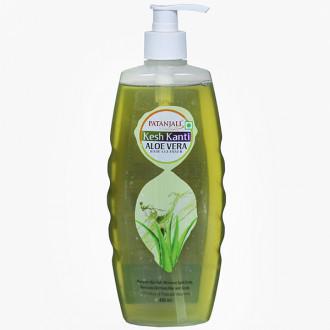 Buy Patanjali Kesh Kanti Aloe Vera Hair Cleanser 450 ml Online at Best ...