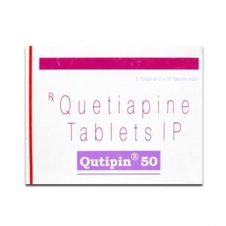 Buy Qutipin 50 mg Tablet (10 Tab) Online at Best price in India ...