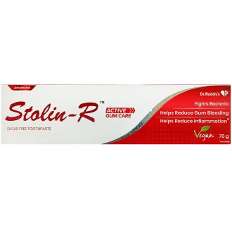 Buy Stolin R Active Gum Care Sugar Free Toothpaste 70 g Online at Best ...