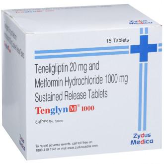 Buy Tenglyn M 1000 mg Tablet (15 Tab) Online at Best price in India ...