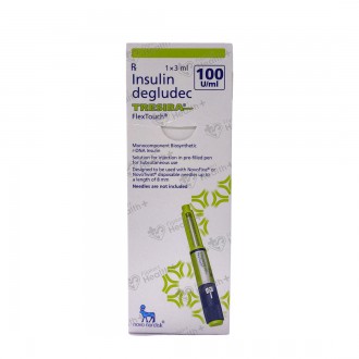 Buy Tresiba Penfill 100 IU 3 ml Cartridge Online at Best price in India ...