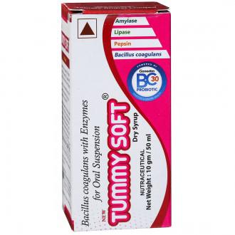 Buy Tummysoft (New) Dry Syrup 10 g/50 ml Online at Best price in India ...