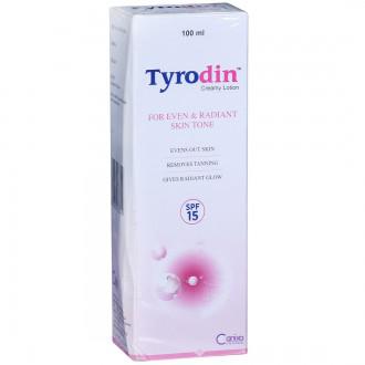 Buy Tyrodin Creamy (Spf 15) Lotion 100 ml Online at Best price in India ...