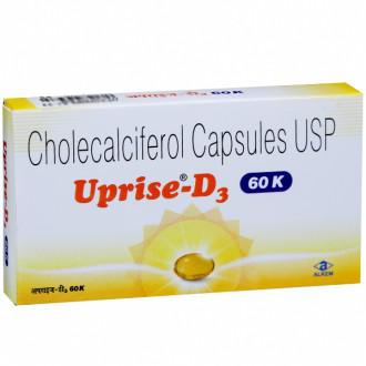 Buy Uprise D3 60K Capsule (8 Cap) Online at Best price in India ...