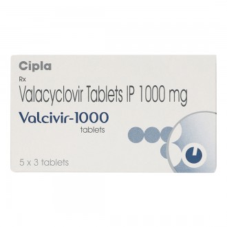 Buy Valcivir 1000 mg Tablet (3 Tab) Online at Best price in India ...