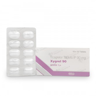 Buy Xygrel 90 mg Tablet (10 Tab) Online at Best price in India ...