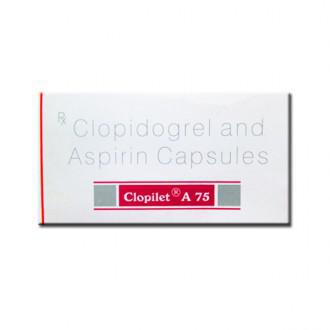 Buy Clopilet A 75 mg Capsule (10 Cap) Online at Best price in India ...