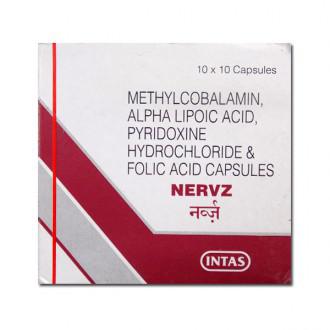 Buy Nervz Capsule (10 Cap) Online At Best Price In India | Flipkart Health+