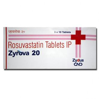 Buy Zyrova 20 Mg Tablet (10 Tab) Online At Best Price In India ...