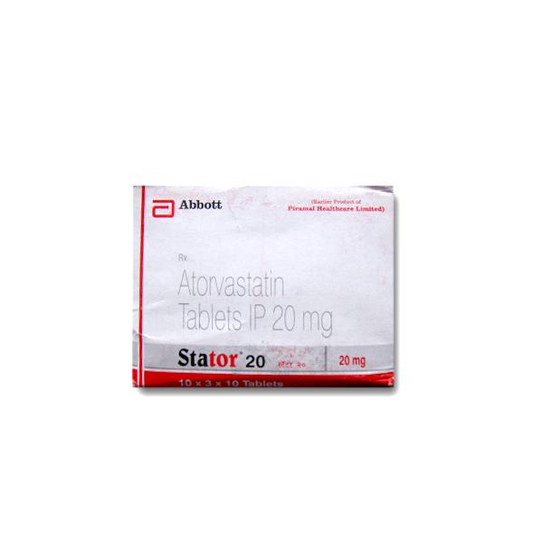 Buy Stator 20 mg Tablet (10 Tab) Online at Best price in India