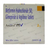 Buy Amaryl MV 2 mg Tablet (15 Tab) Online at Best price in India ...