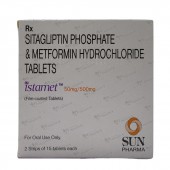 Buy Istamet 50 mg / 500 MG Tablet (15 Tab) Online at Best price in ...