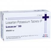 Buy Losacar 50 mg Tablet (10 Tab) Online at Best price in India ...