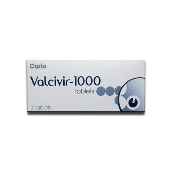 Buy Valcivir 1000 mg Tablet (3 Tab) Online at Best price in India ...