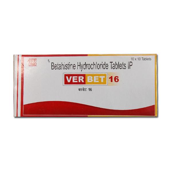 Buy Verbet 16 mg Tablet (10 Tab) Online | Flipkart Health+